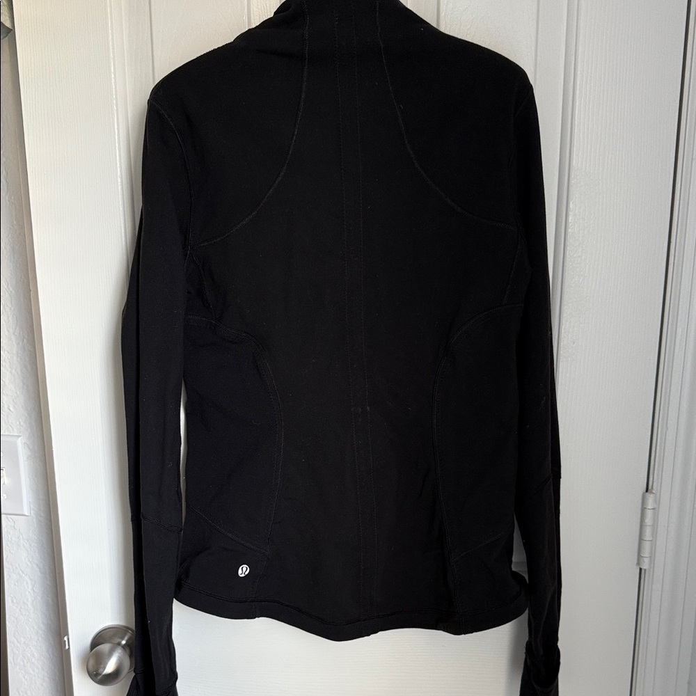 Lululemon used Women's Black Zip-Up Jacket. - Picture 8 of 9